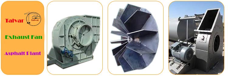  Exhaust fan (fan air) asphalt plant