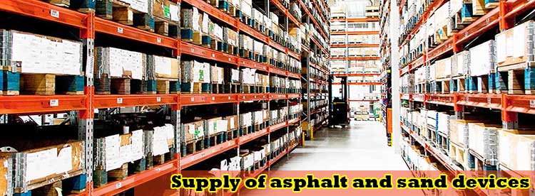 Asphalt plant and crusher parts, after-sales service