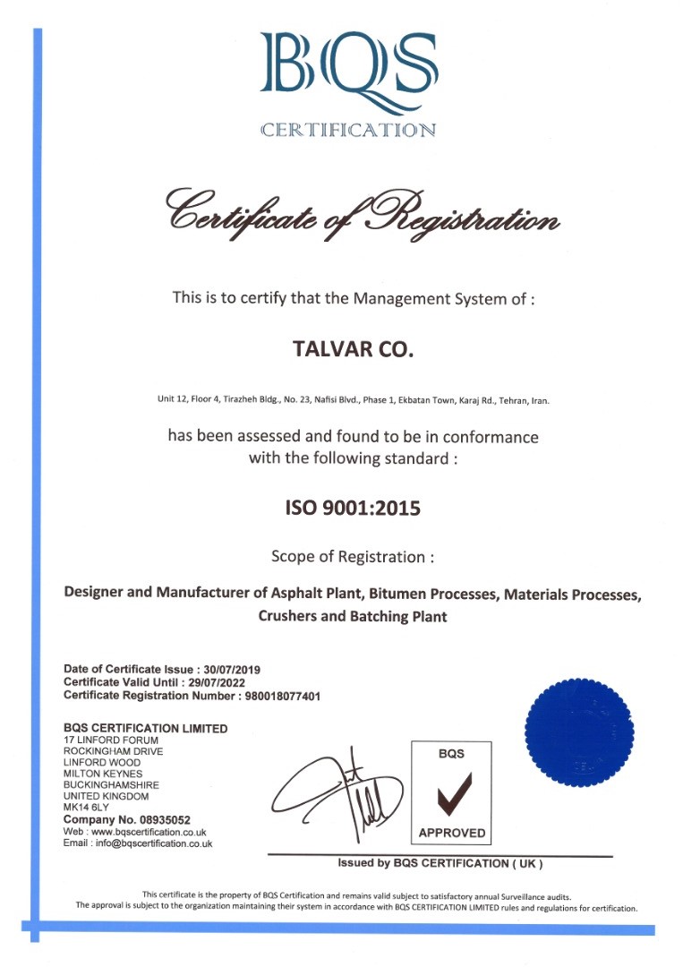 Talvar-ISO-9001-2015