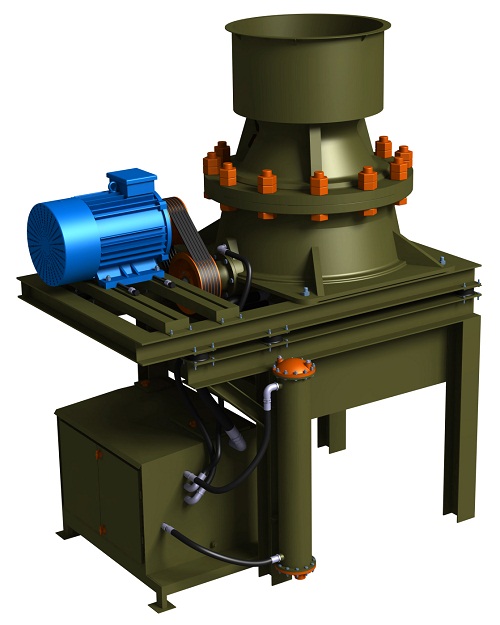 هیدروکن ، سنگ شکن مخروطی